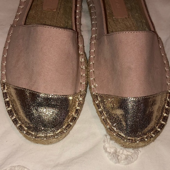 ASOS NEVER WORN Blush and Gold Espadrilles - Picture 8 of 8